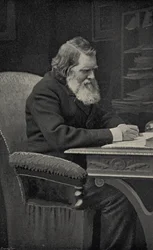 John Ruskin (1819-1900) i sit studie
